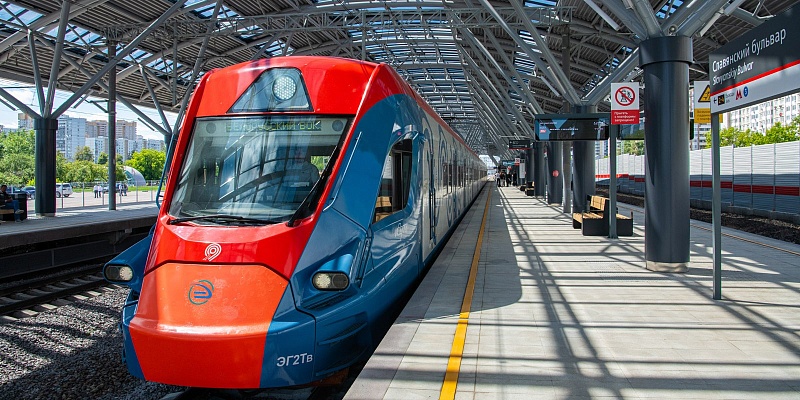 В Москве открылась новая станция МЦД  1 «Славянский бульвар»