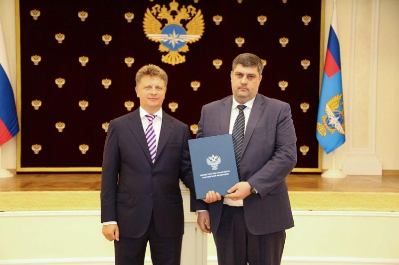 Работники Общества получили награды Министерства Транспорта РФ
