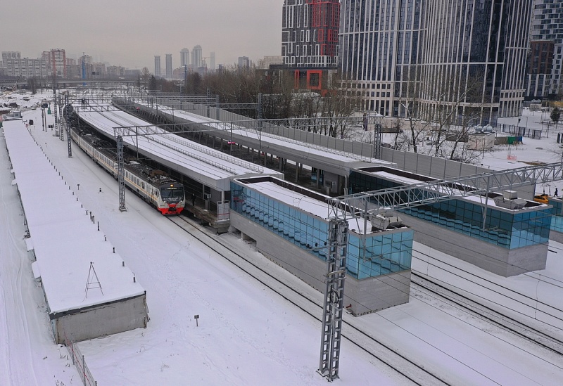 Станция «Аминьевская» будущего МЦД-4 открылась на Киевском направлении Московской железной дороги