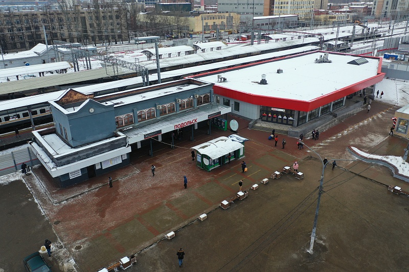 Обновленная станция  «Подольск» открылась на МЦД-2