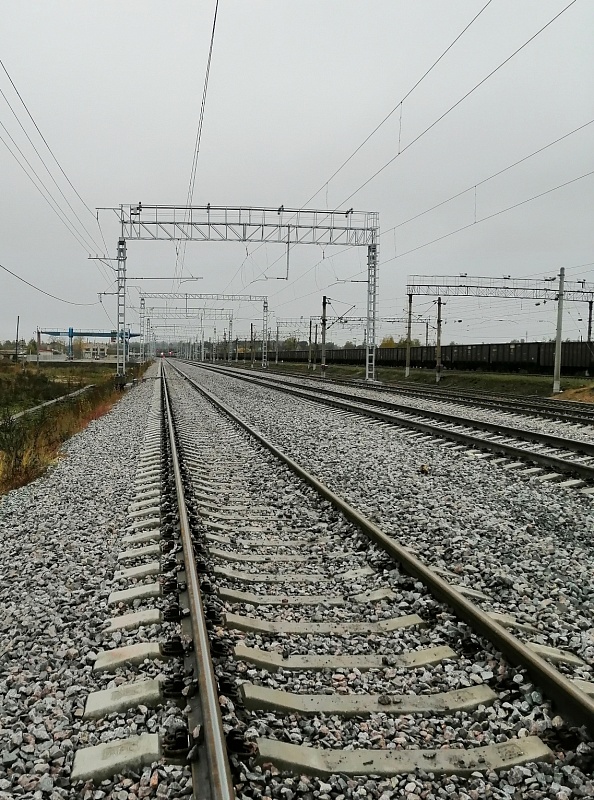 СМТ-5 завершил строительство трёх приемо-отправочных путей транзитного парка Б ст. Шарья Северной железной дороги