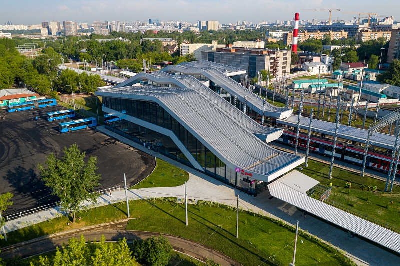 Открылась новая станция МЦД-2 «Щукинская»